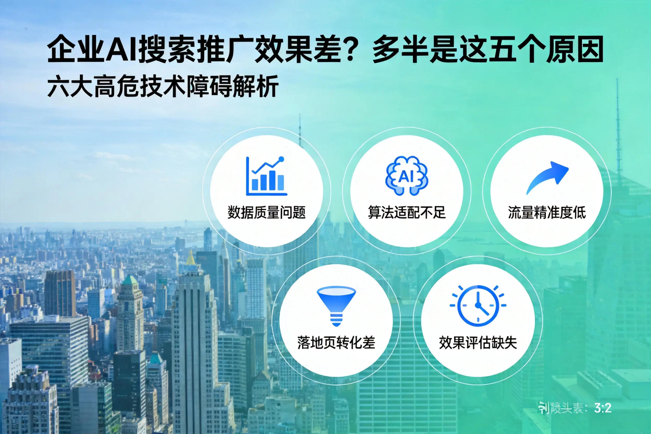 马尾企业AI搜索推广效果差?多半是这五个原因